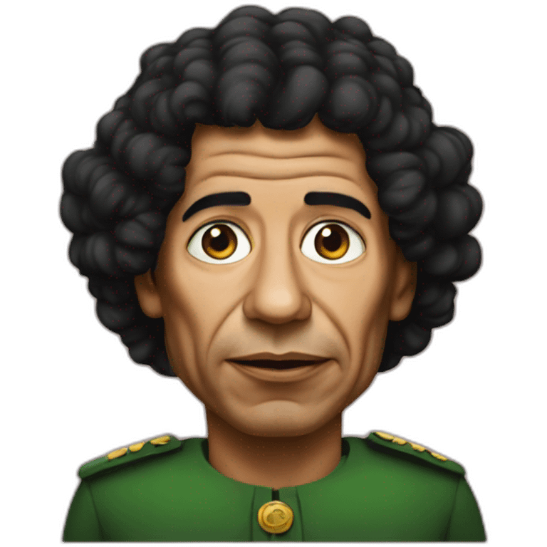 Gadaffi emoji