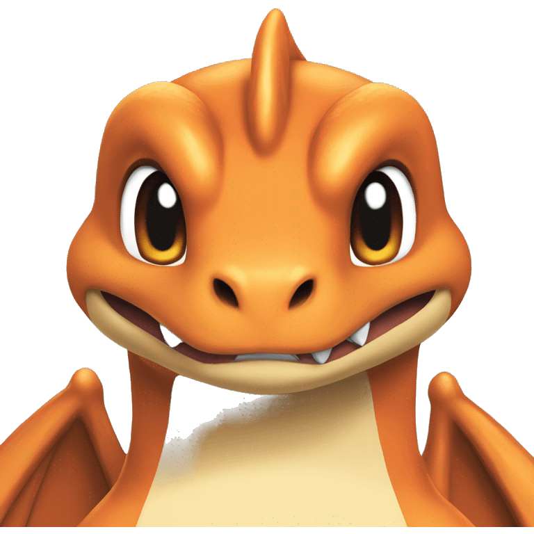 charizard looking at viewer emoji