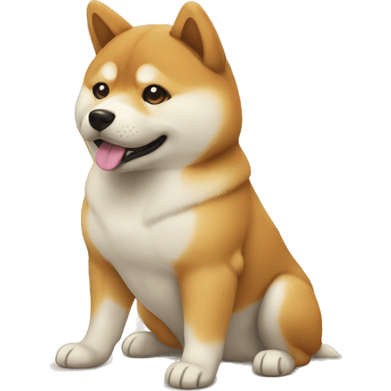 Shiba Inu showing 👍🏻  emoji