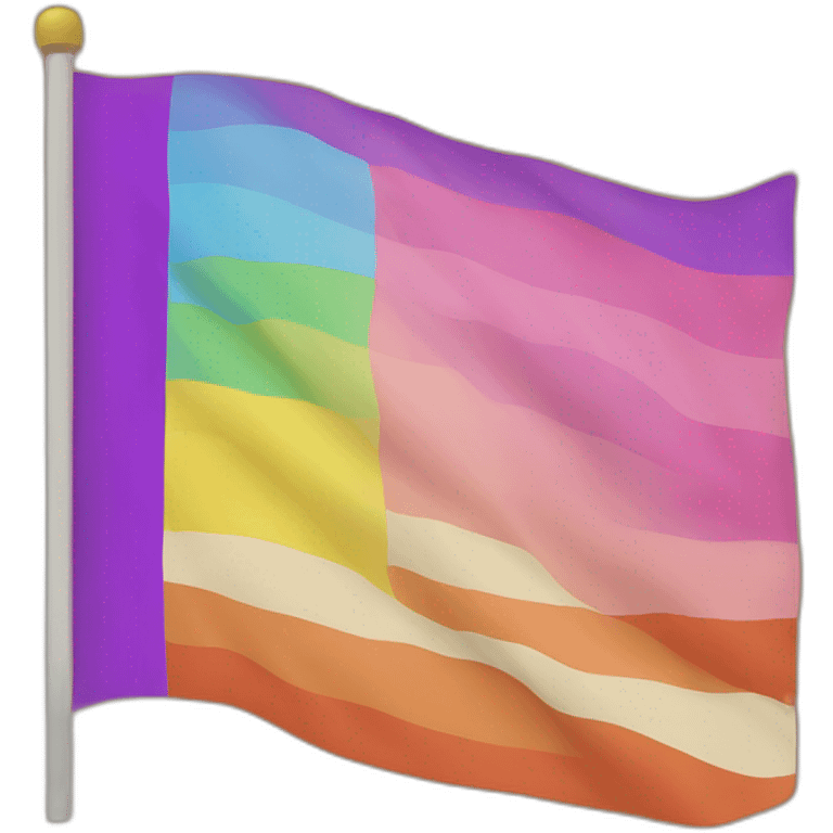 Queer flag emoji