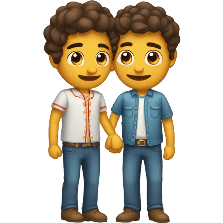 Abrazo amigos emoji