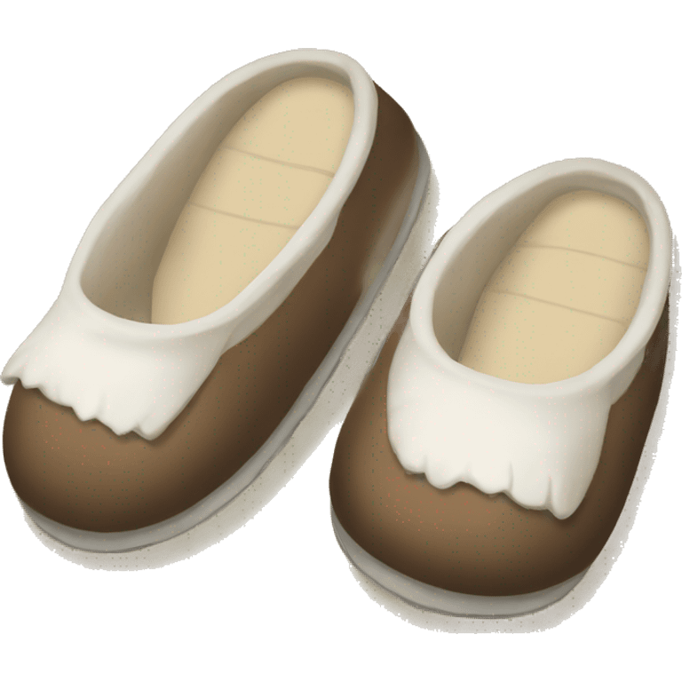 chaussons  emoji