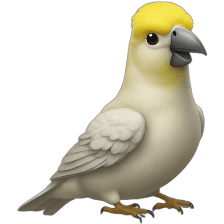 Canari-sur-sa-perche emoji