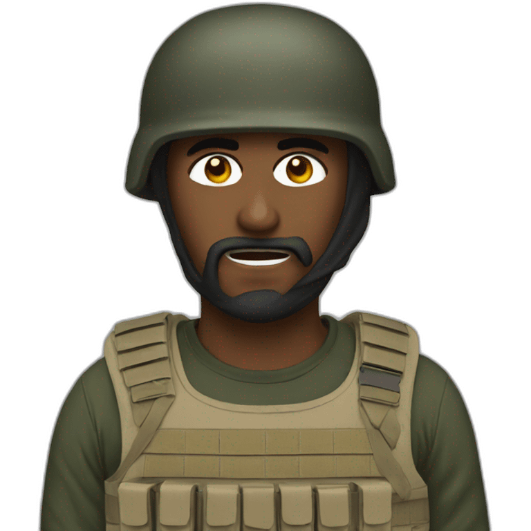 isis soldier drooling emoji