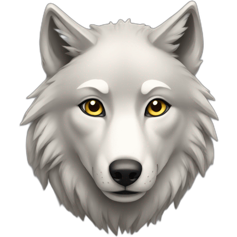 Female wolf  emoji