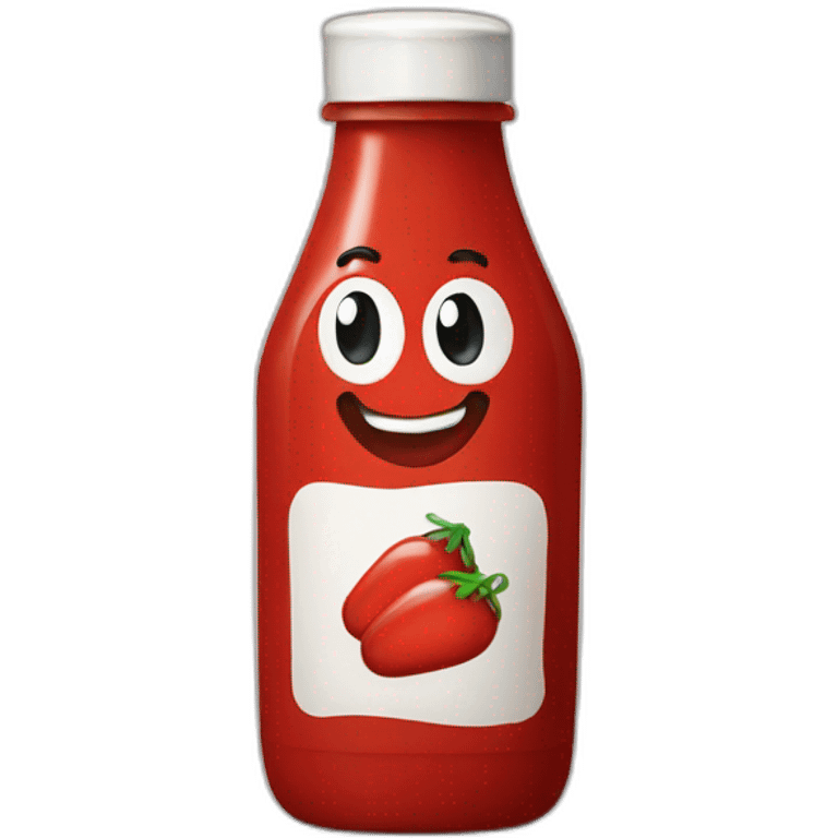 Ketchup bottle emoji