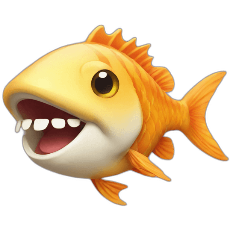 laughing fish emoji