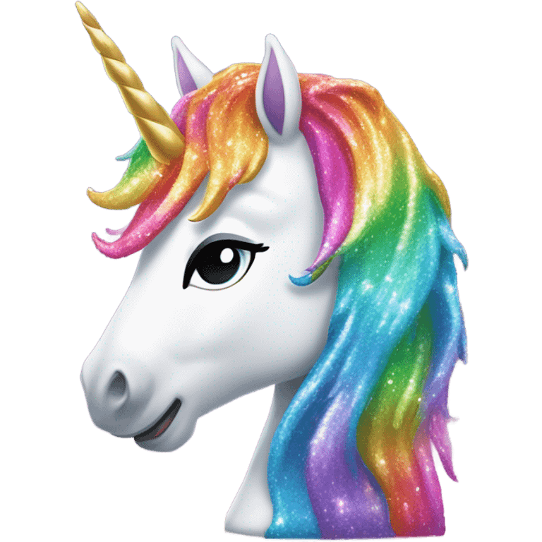 unicorn pooping sparkles emoji