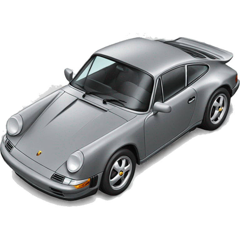 Grey Porsche 91 emoji