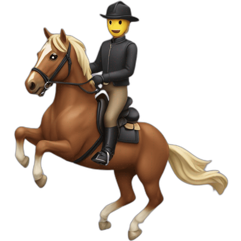 Horse with a Rider emoji