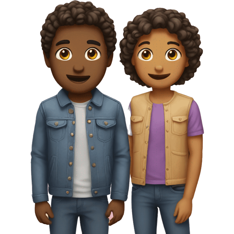 two friends emoji