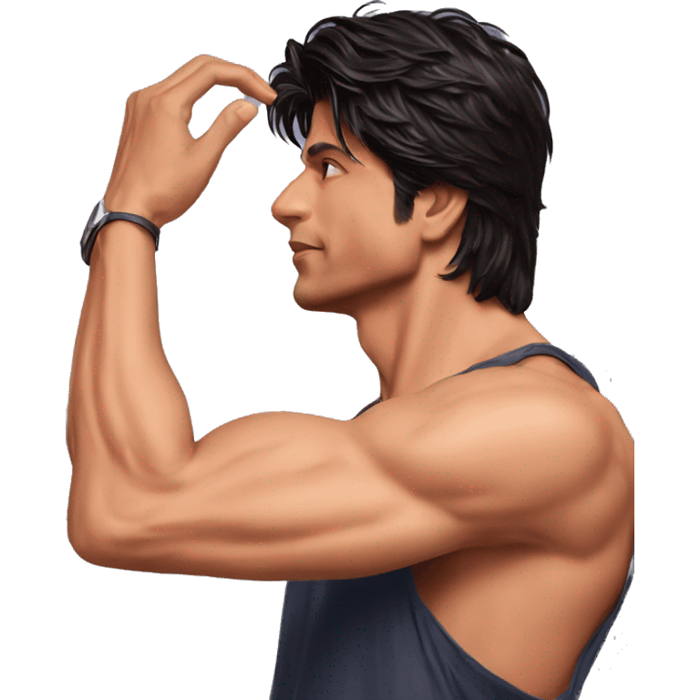 Shahrukh Khan romantic pose emoji