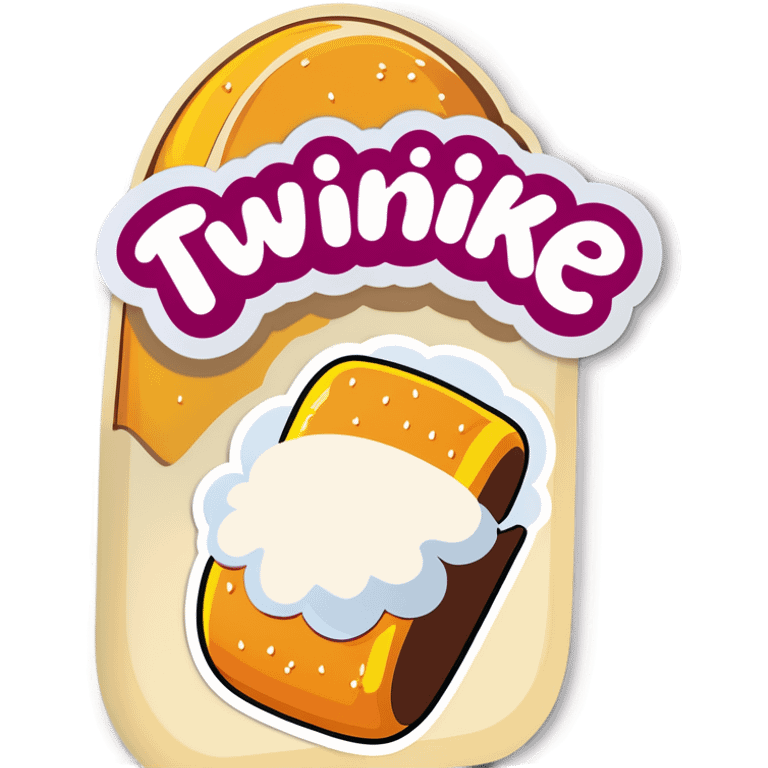 A Twinkie with extra cream, caption, good girl emoji