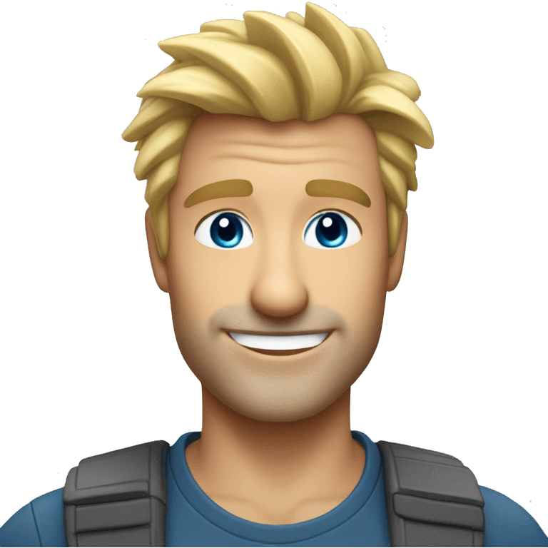 handsome-48-year-old-man-with-spikey-dirty-blonde-hair-and-kind-ocean-blue-eyes-smiling-waving emoji