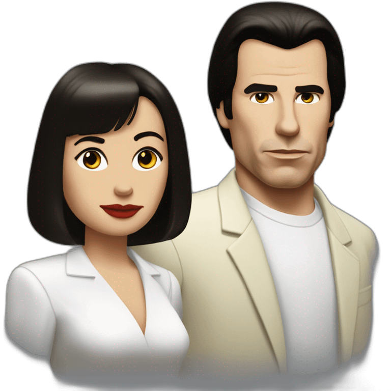 john travolta pulp fiction emoji