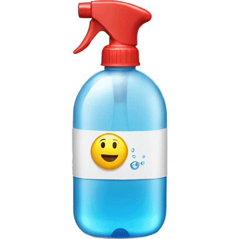 spray bottle water emoji