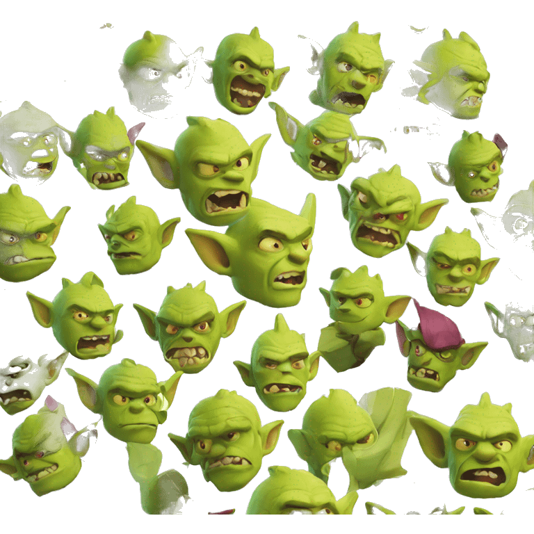 Goblin clash of clans  emoji