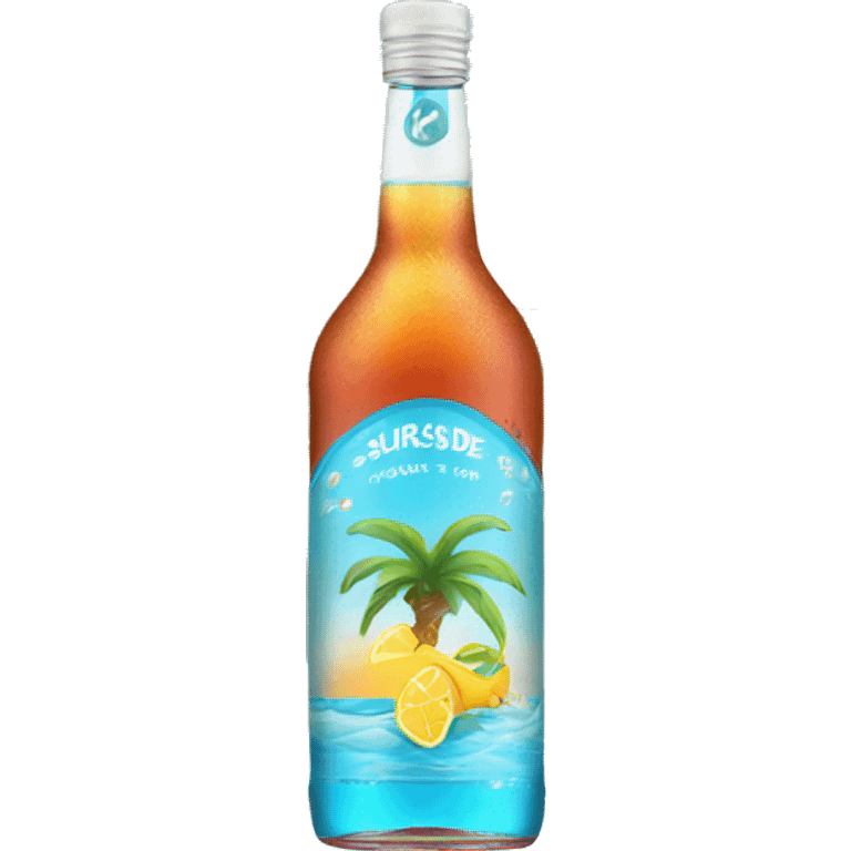 Surfside ice tea vodka can emoji