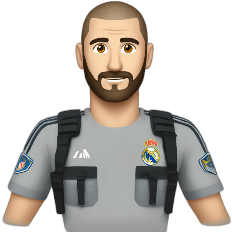 Benzema arrested emoji