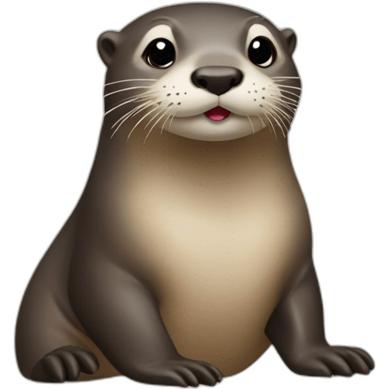 otter named madame truc emoji