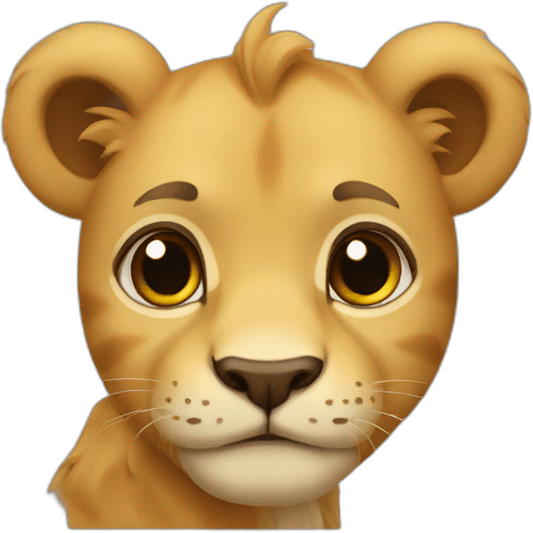 León bebe emoji