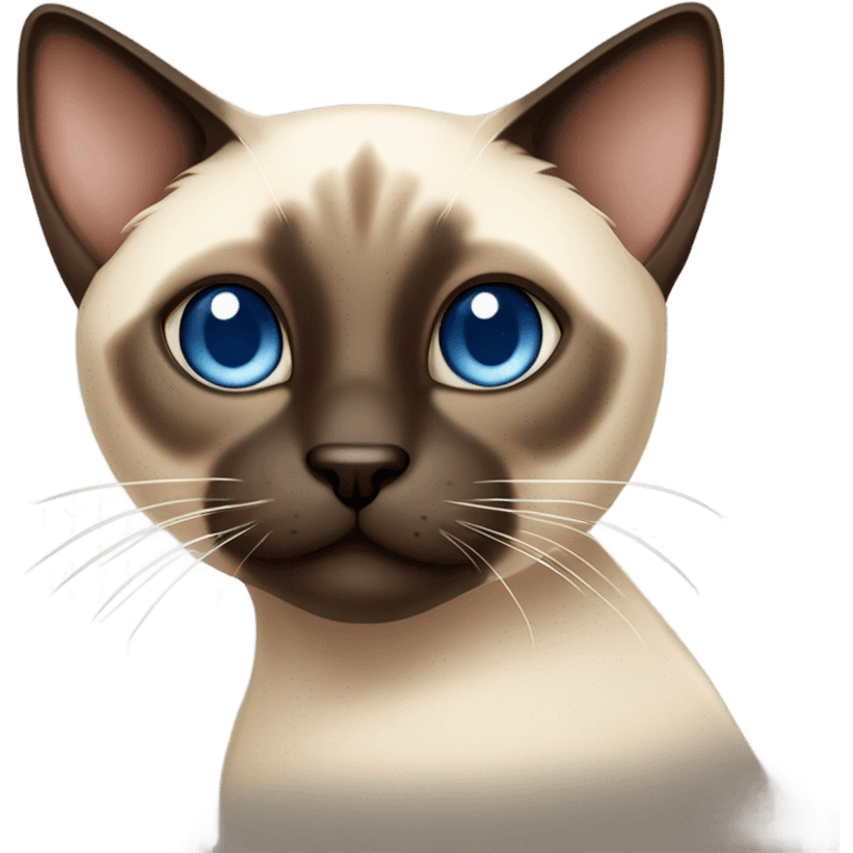 Siamese cat emoji