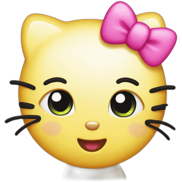 Hello kitty emoji