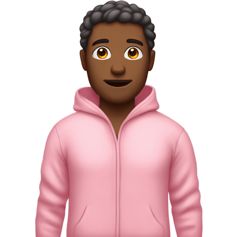 pink person in pink pajamas emoji