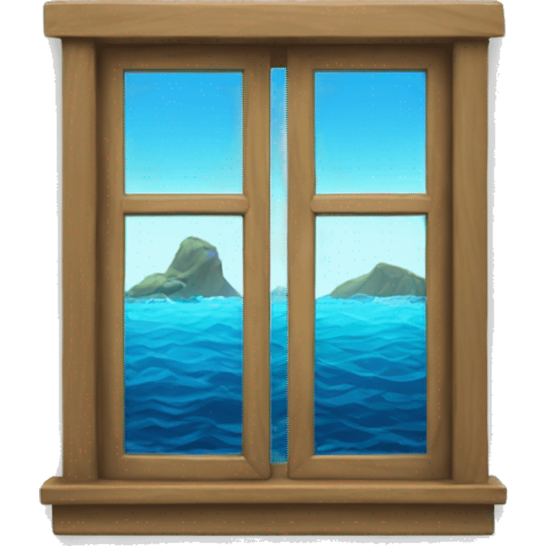 Ocean window emoji