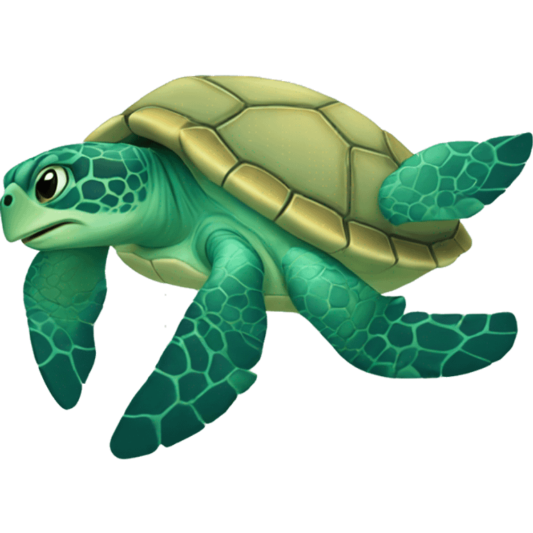 sea ​​turtle love emoji