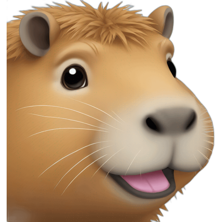 Capybara emoji