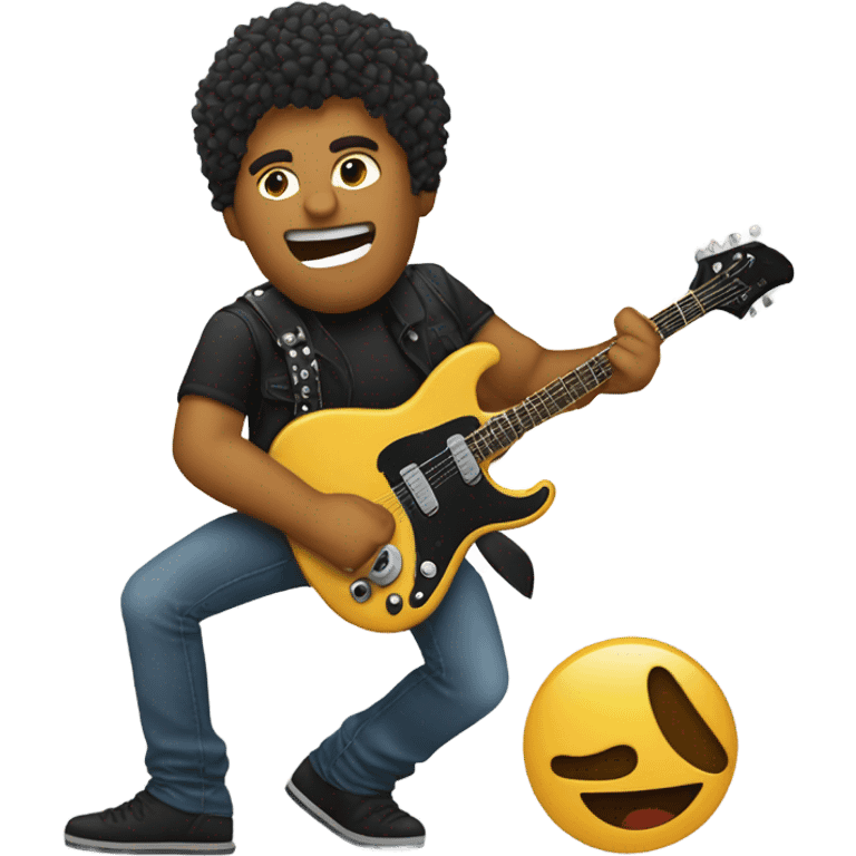 Escenario de la banda de rock  emoji