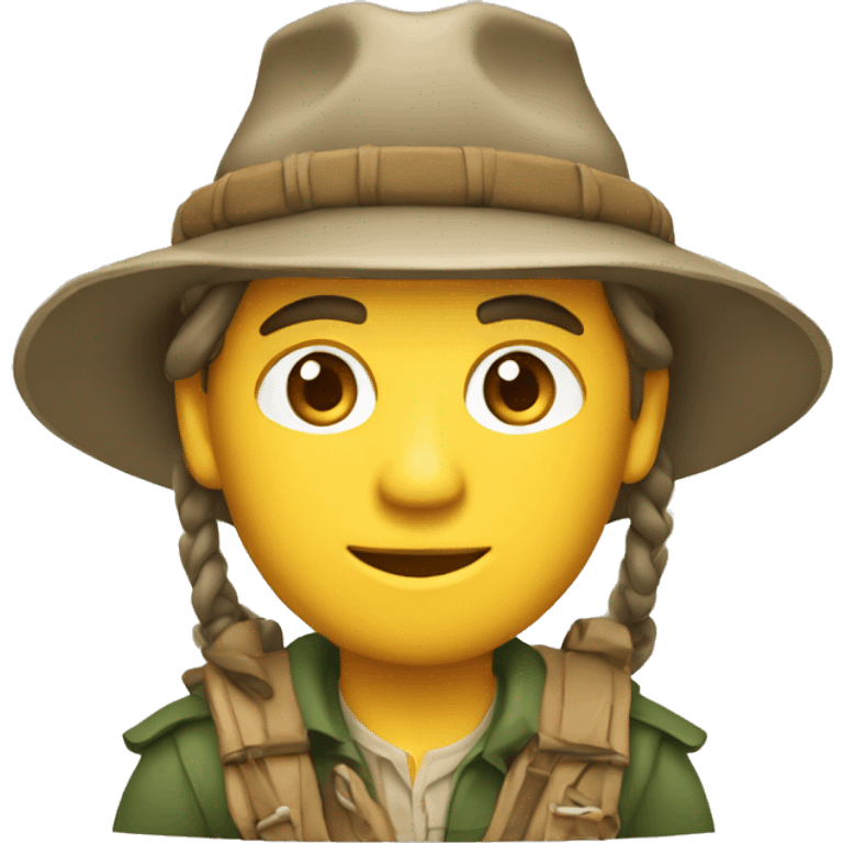 voyageur en safari emoji