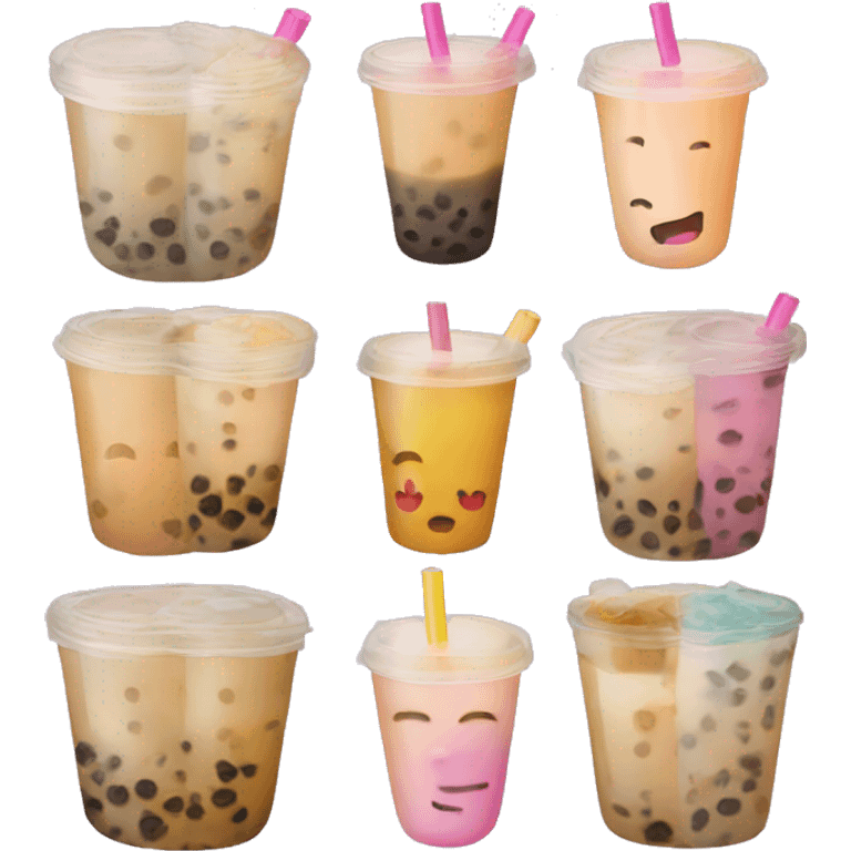 Bubble tea emoji but it’s gossip tea emoji