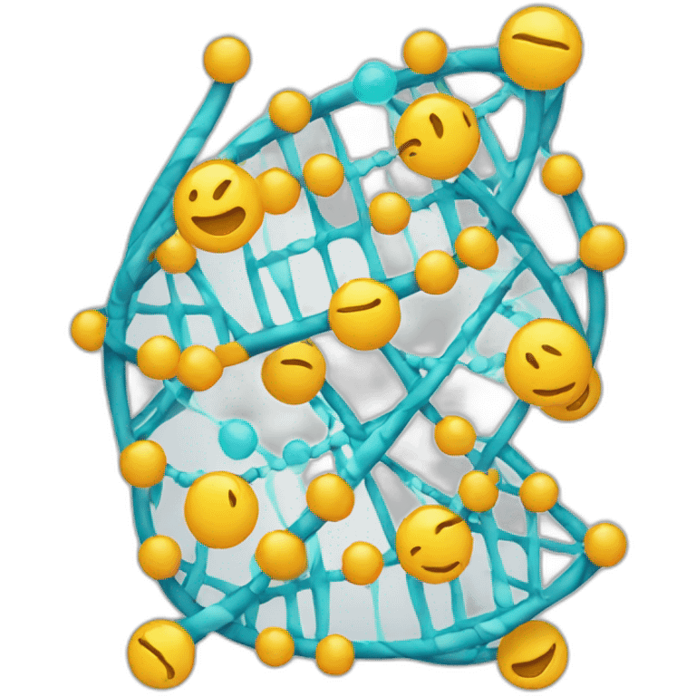 DNA and RNA emoji