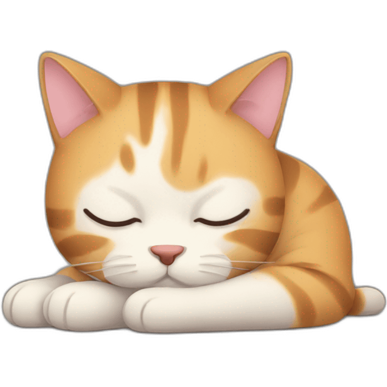 sleepy cat emoji