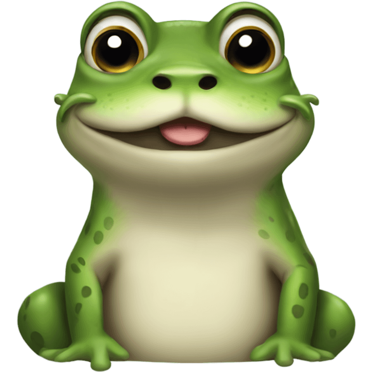 Frog otter emoji