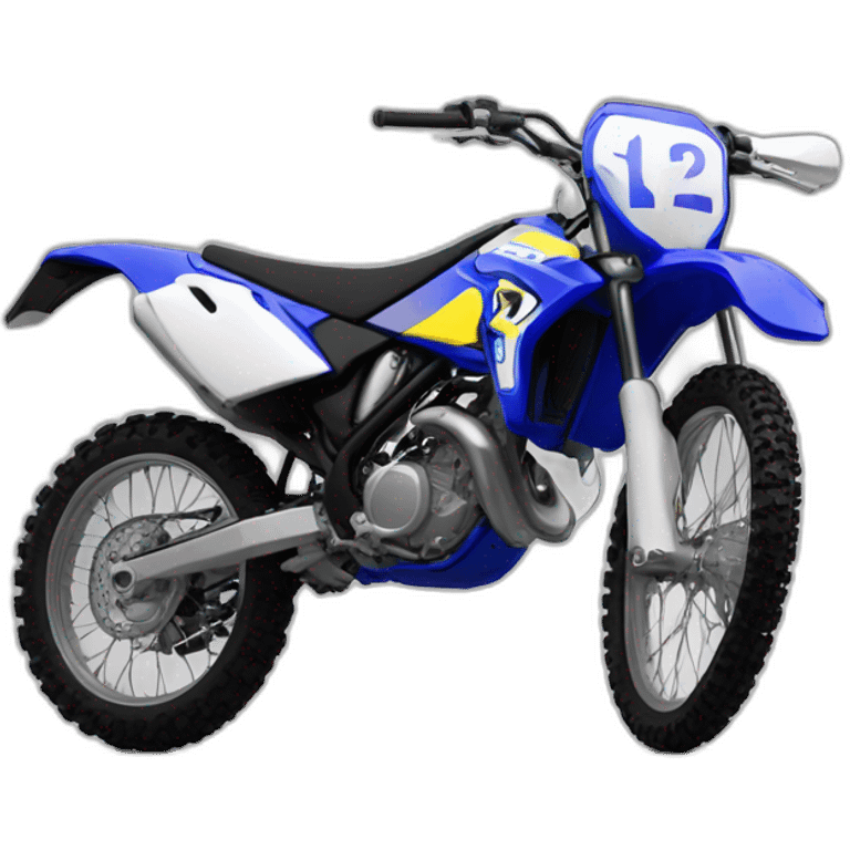 Siège sur une 125 yz emoji