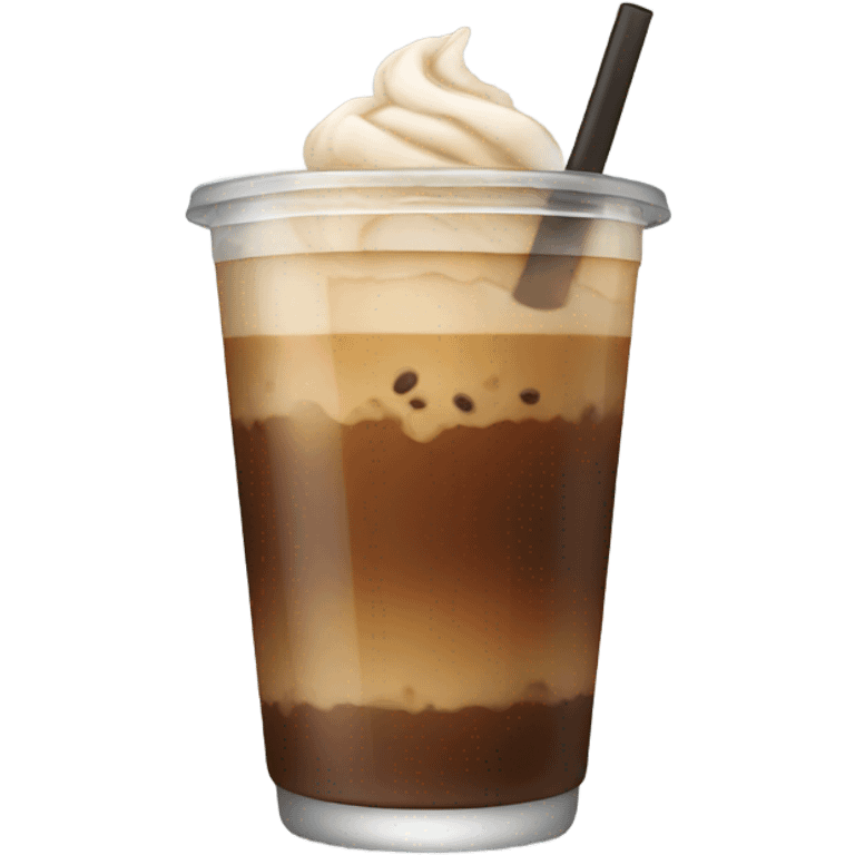 Iced coffee emoji