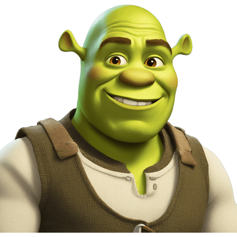 Shrek being silly  emoji