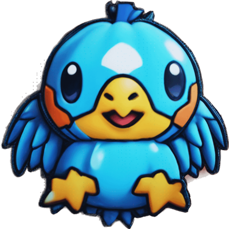 pokemon articuno pumpkin badge medal future socute emoji