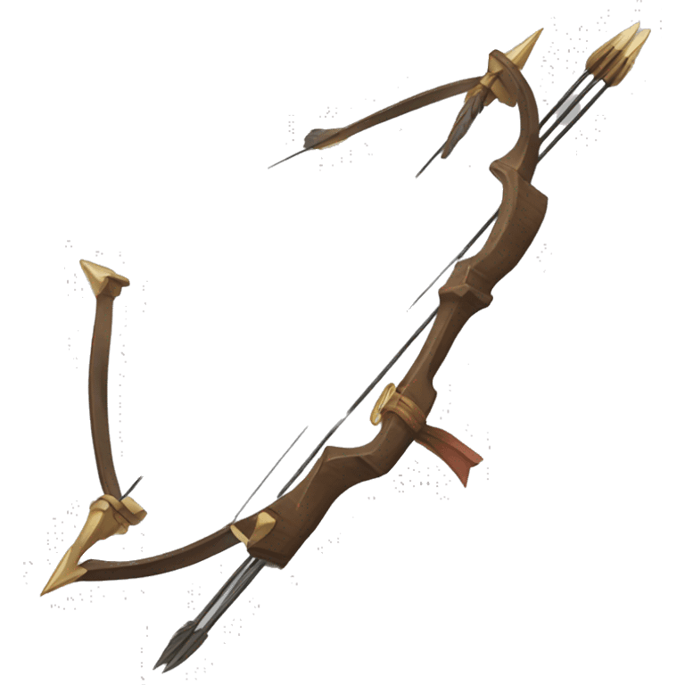 war bow and arrow emoji