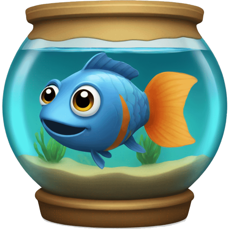 fish in fishbowl emoji