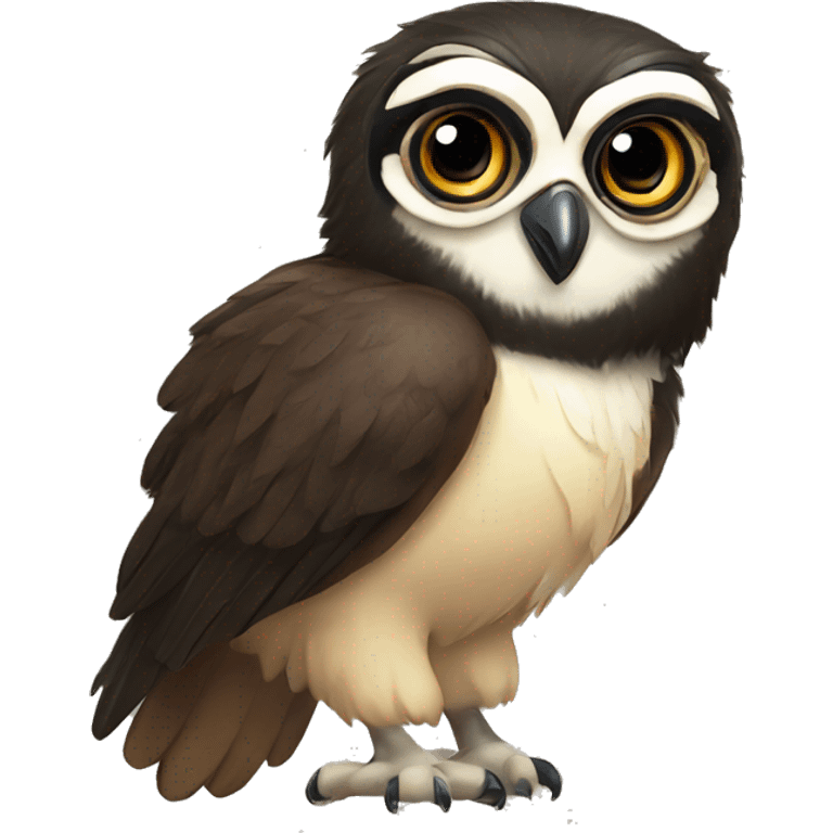 spectacled owl emoji