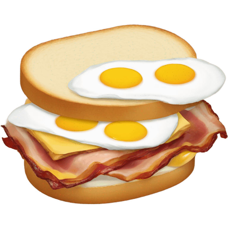 Bacon egg sandwich  emoji