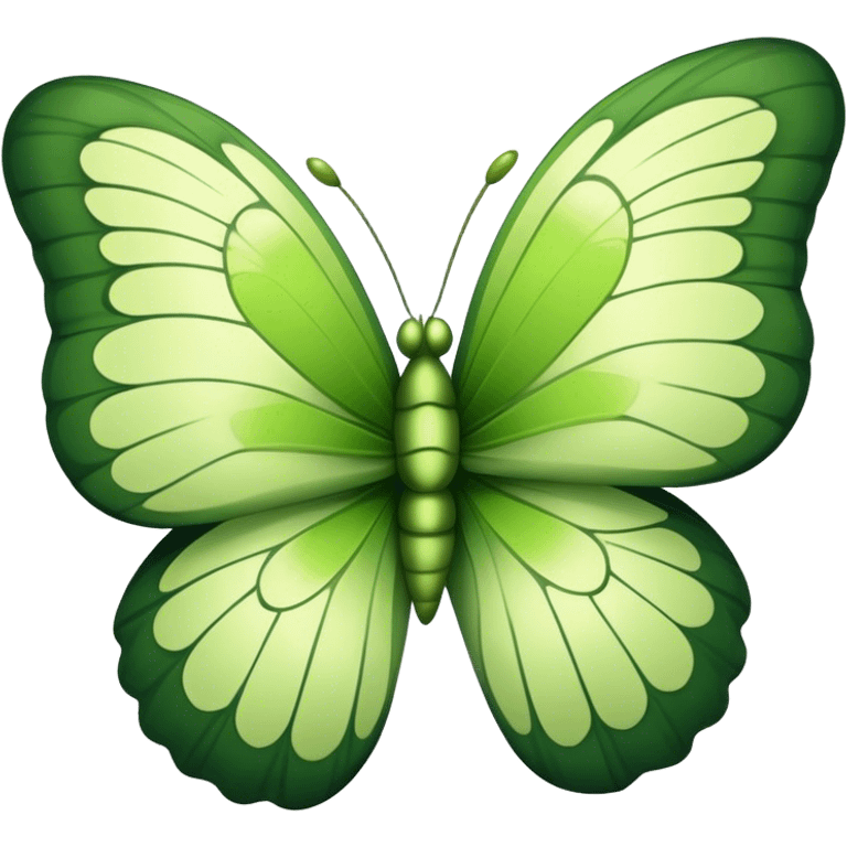 matcha green butterfly emoji