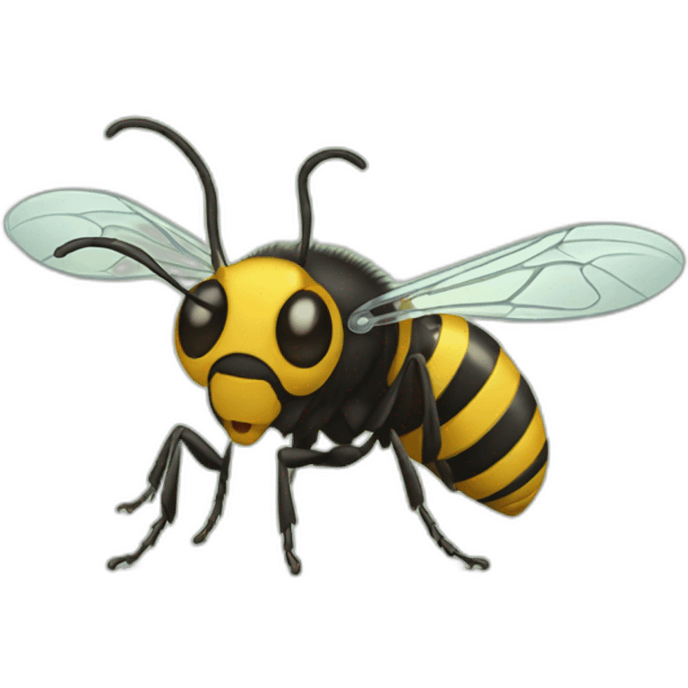 annoyed wasp emoji