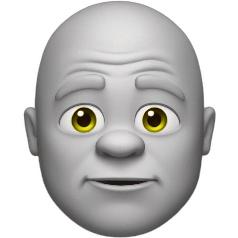 white-shrek emoji