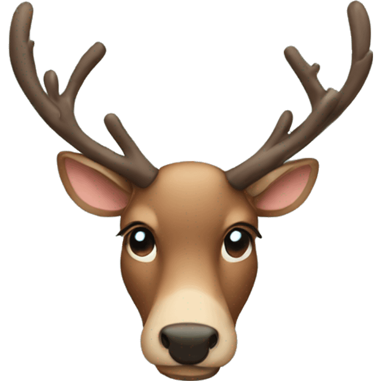 Reindeer emoji