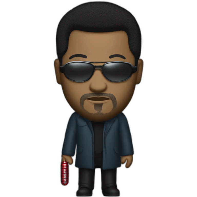 NEO,-lawrence-fishburne-from-the-matrix,-holding-red-and-blue-pill emoji